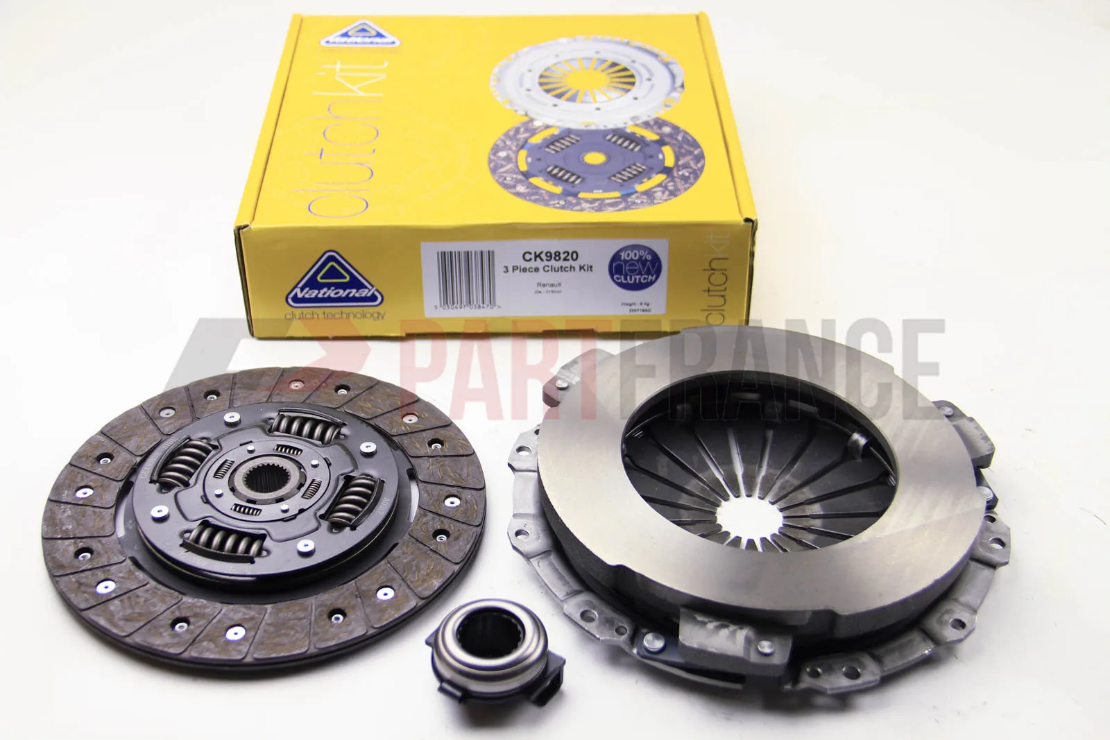 Комплект сцепления Логан 1.5Dci 2004- NATIONAL 215mm - CK9820