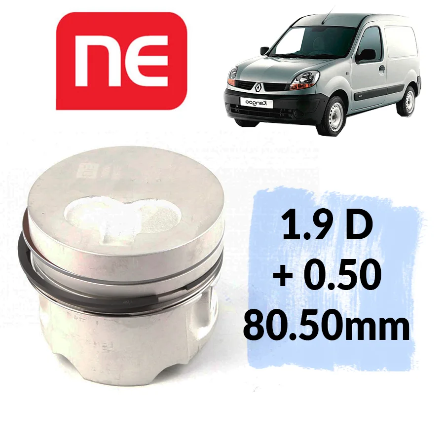 Поршень Renault Kangoo 1.9 D первый ремонт +0.50 1997- 2003 (80.50mm) | NPR (Япония)