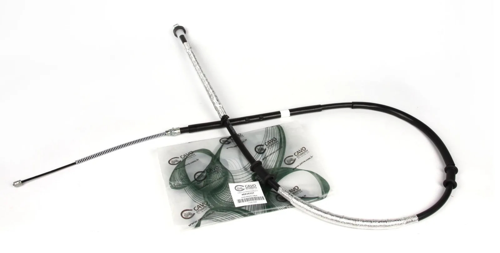 Трос ручника правый Фиат Добло 2001- 1736/1448mm | Cavo (Турция)