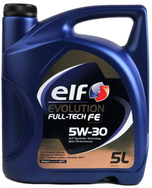 Моторное масло ELF 5W30 FullTech FE (5 литров) Оригинал !!! | RN 0720