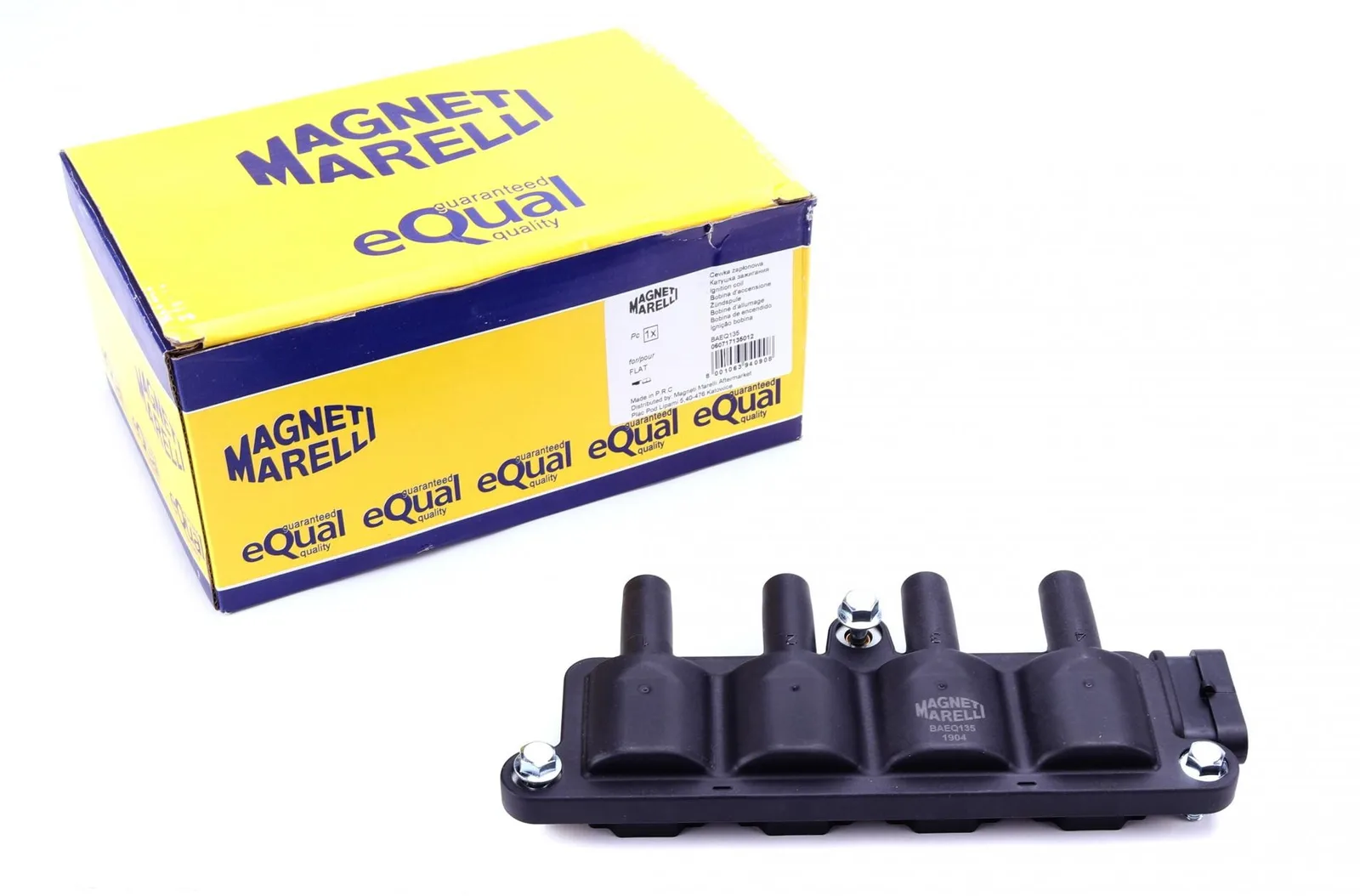 Катушка зажигания Фиат Добло 1.4 бензин 2004- | MagnetiMarelli (Италия)