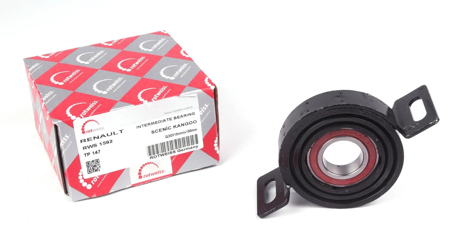 Подвесной подшипник кардана Рено Кенго 4x4 - D=30mm | Rotweiss