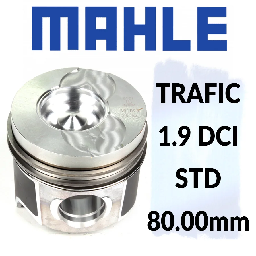 Поршень Рено Трафик 1.9 Dci стандарт 80.00mm | Mahle 021 58 00