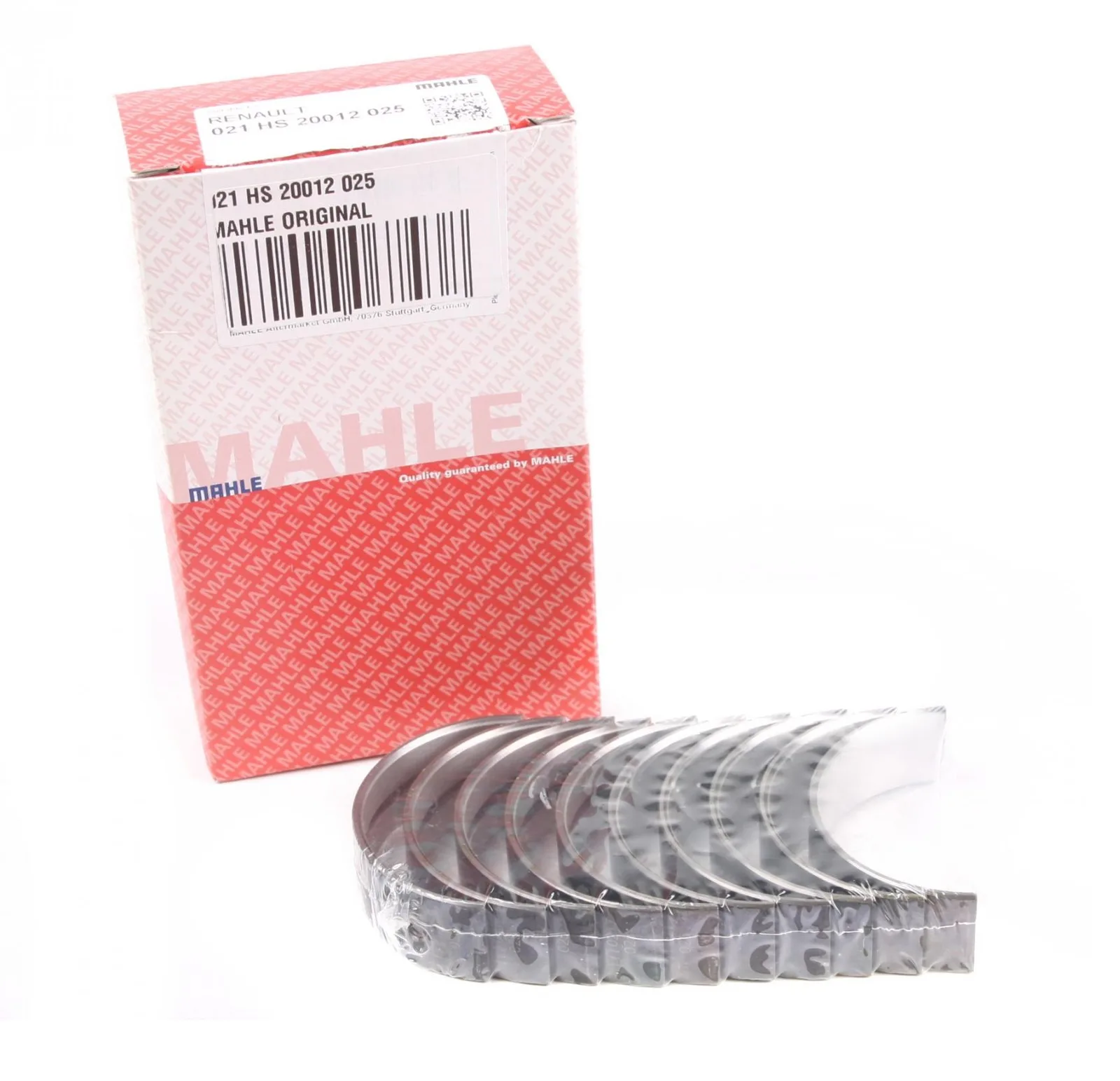 Коренные вкладыши +0.25mm (первый ремонт) Renault Kangoo 1.9 D | Mahle (Германия)