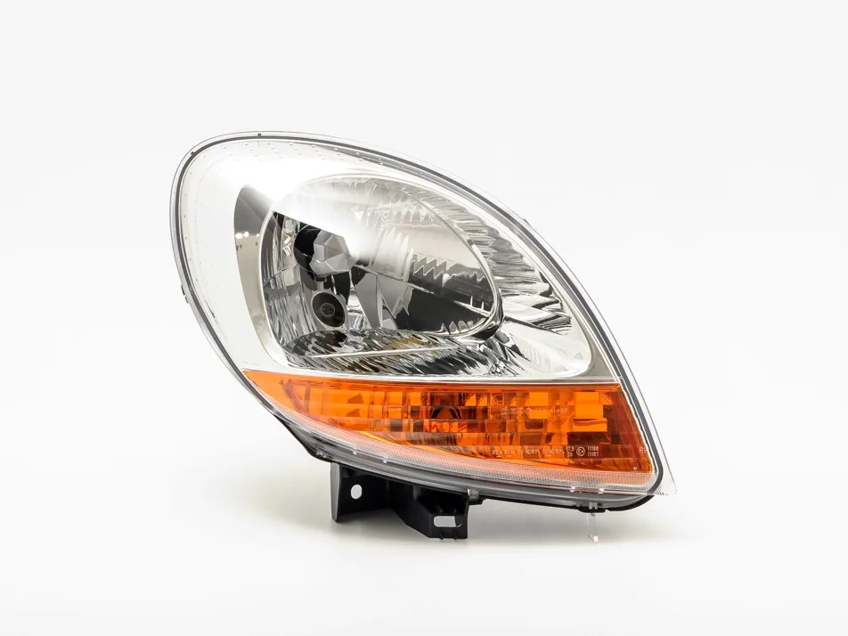 Фара передняя с желтым указателем поворота Правая Renault Kangoo 2003- 2008 | DEPO (Тайвань)