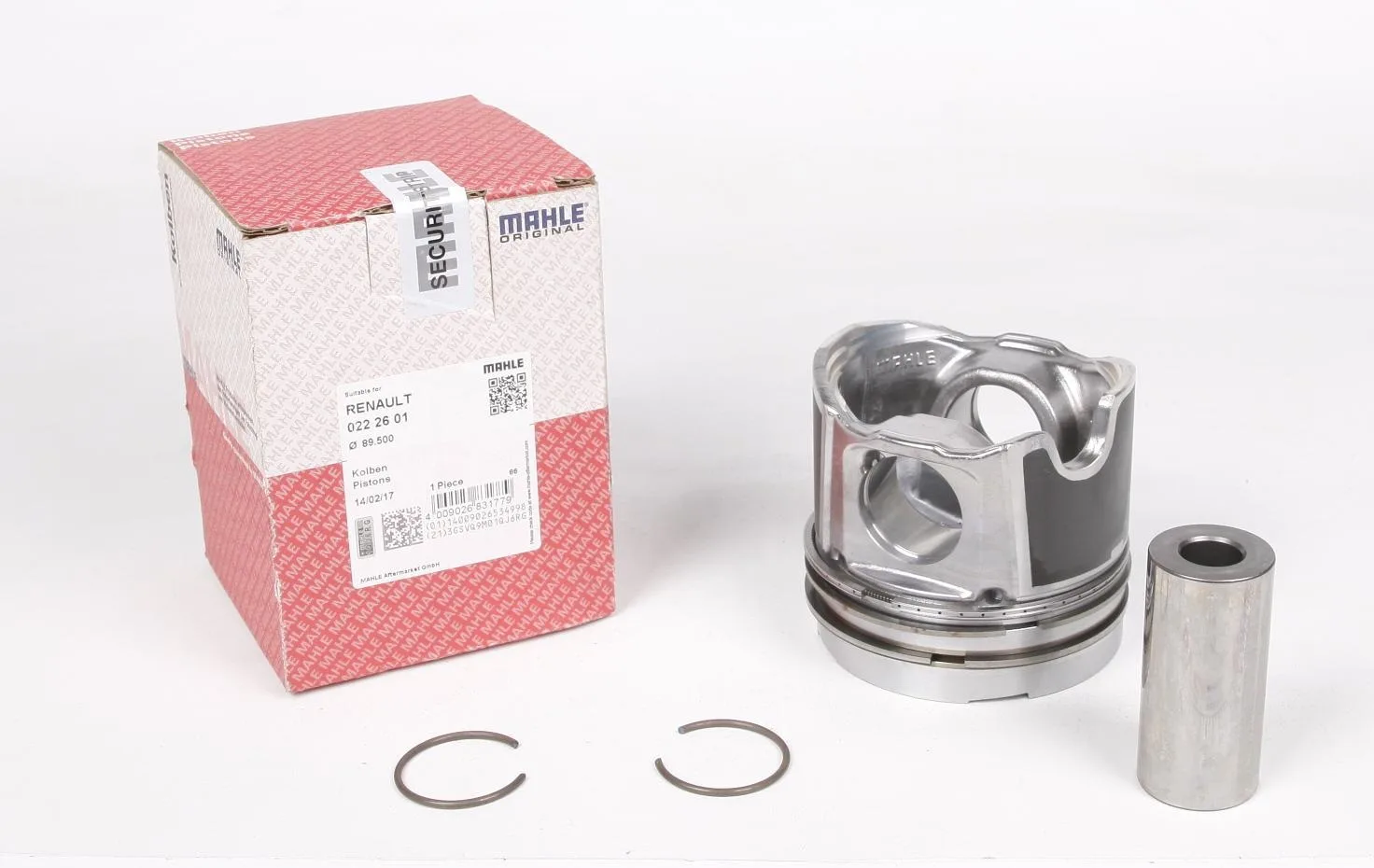 Поршень в сборе Рено Мастер 2.5 Dci 2001- первый ремонт +0.50 89.5mm | Mahle (Германия)