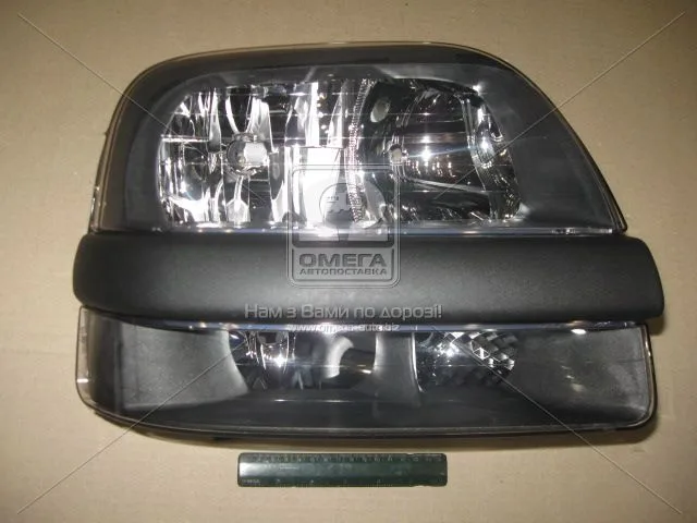 Фара правая Fiat Doblo 2001- 09/2005 H7/H7/H1 с поворотником автом. рег. | TYC 20- B233- 05- 2B