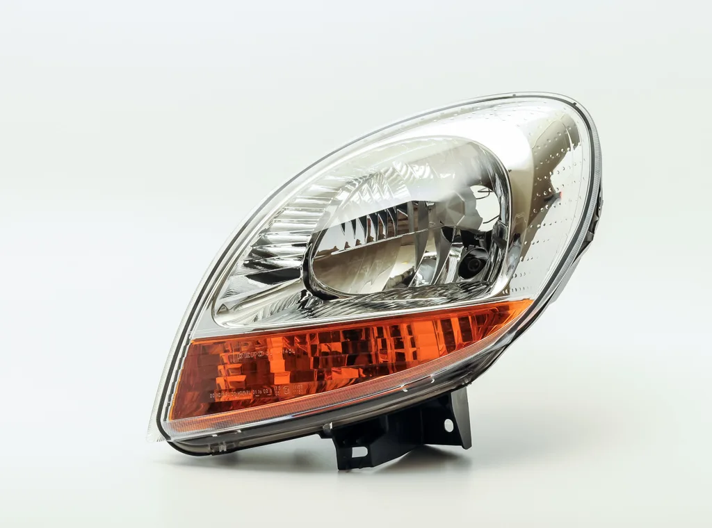Фара передняя с желтым указателем поворота Левая Renault Kangoo 2003- 2008 | DEPO (Тайвань)