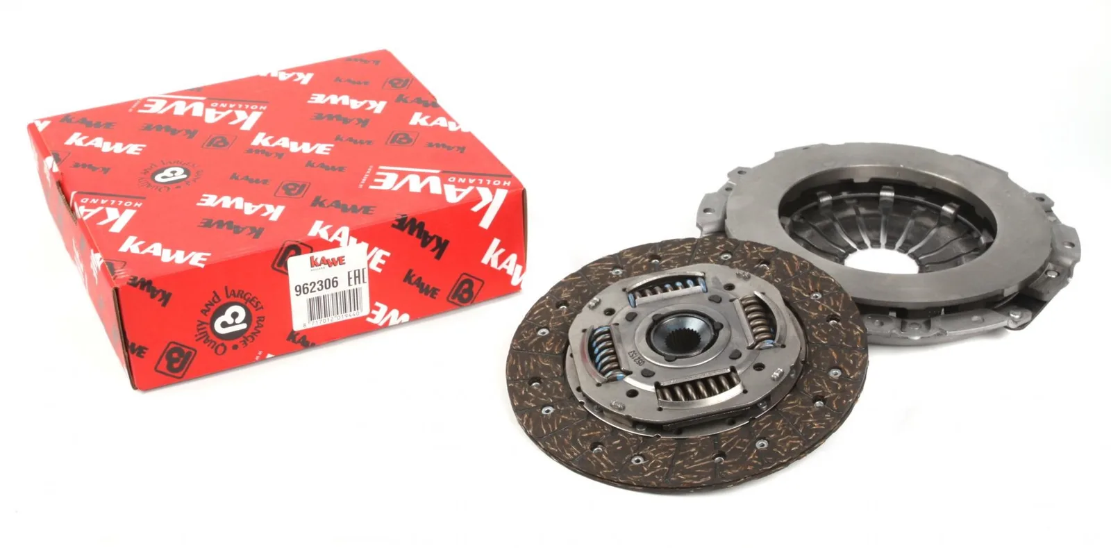 Комплект сцепления с гидравлическим выжимным Логан 1.5Dci 2004- KAWE 215mm - 962306