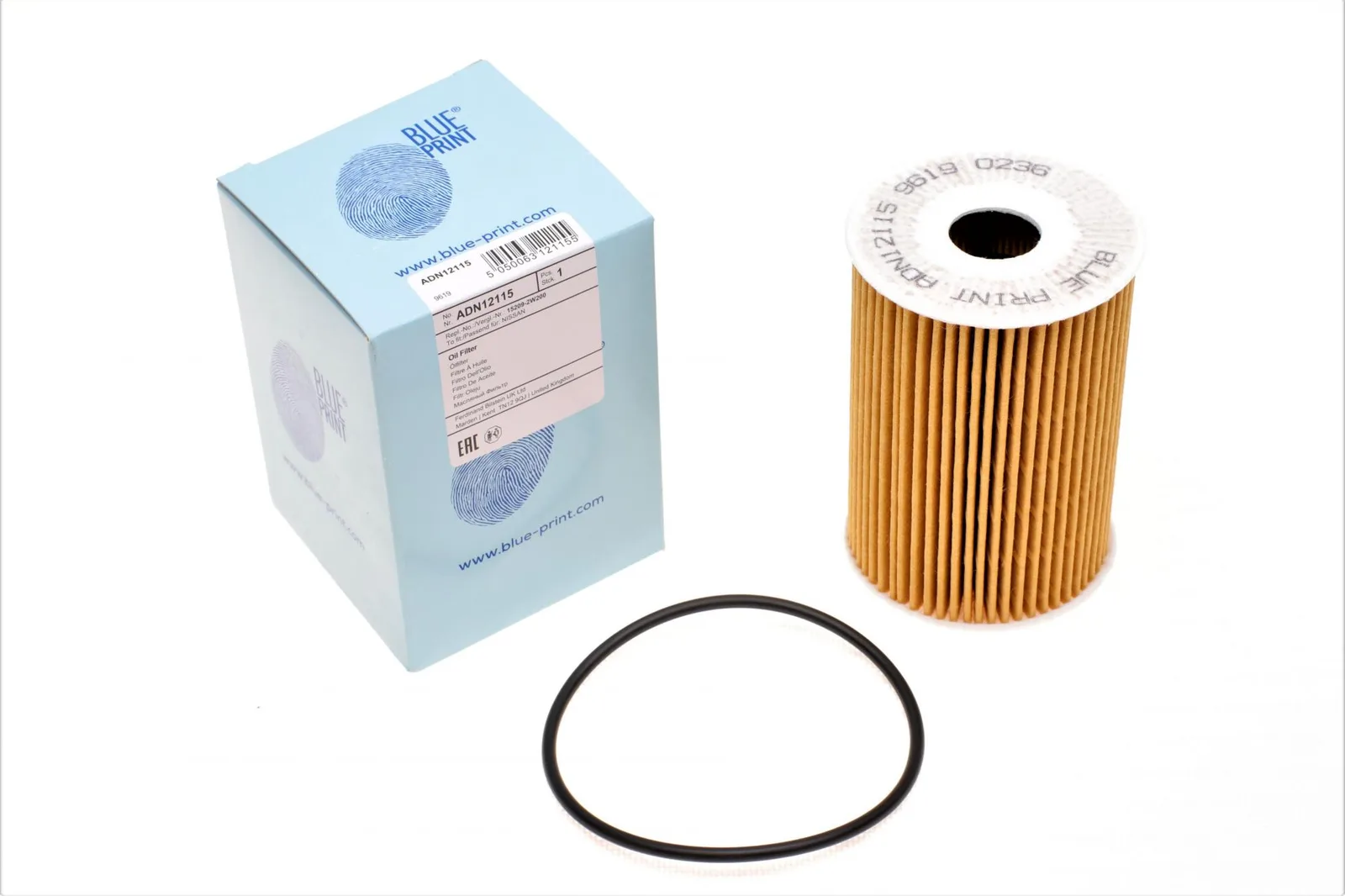 Масляный фильтр на Renault Master 3.0 dCi 2003+ BLUE PRINT ADN12115