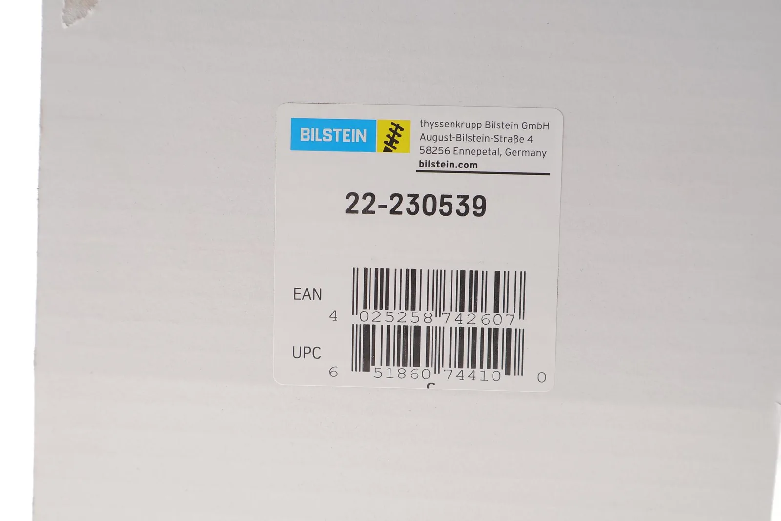 Миниатюра 2: Амортизатор передний Volkswagen Passat B8 (2014–2023) — BILSTEIN 22-230539