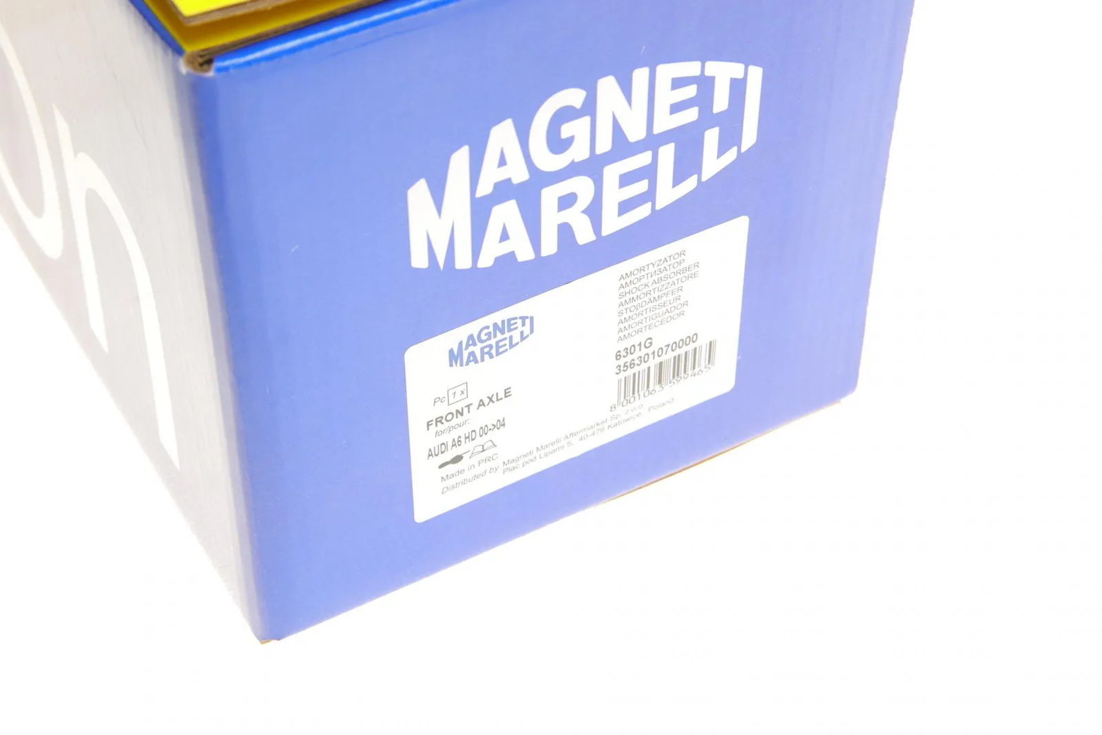 Миниатюра 2: Амортизатор передний Volkswagen Passat B5 (1996–2000) — MAGNETI MARELLI 356301070000