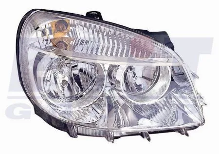 Фара правая Fiat Doblo 09/2005- H7/H1 с поворотником электро регулировка | Depo 661- 1150R- LD- EM