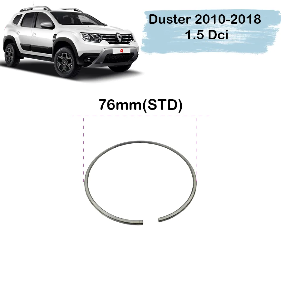 Рено Дастер 2010- 2018 кольца поршневые 1.5 Dci 76mm (STD) | Renault (Оригинал)