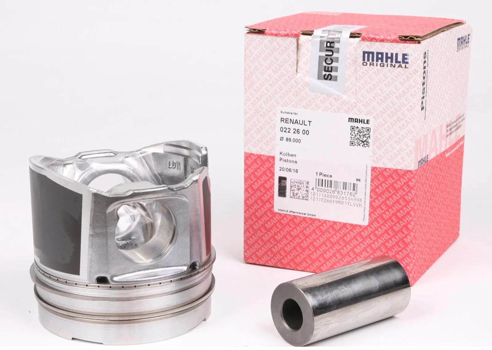Поршень Рено Трафик 2.5 Dci стандартный 89.00mm | Mahle (Германия)