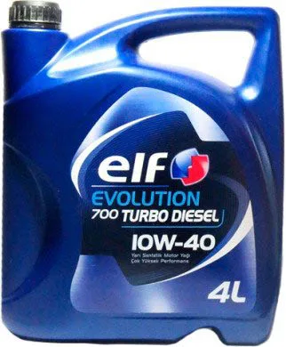 Моторное масло ELF 10W40 Turbo Diesel Evolution 700 (4 литра) Оригинал !!! | ACEA A3/B4
