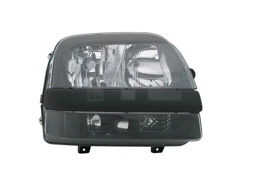 Фара левая Fiat Doblo 2001- 09/2005 H7/H1 с поворотником автом. рег. | Depo 661- 1135L- LD- EM